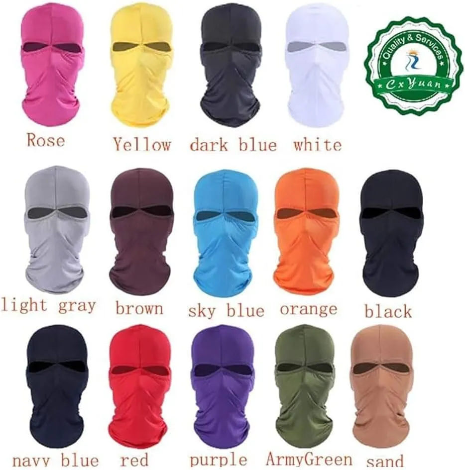 3pcs/5PCS Thermal Full Face Masks Running for Adult Weather Gear Cycling