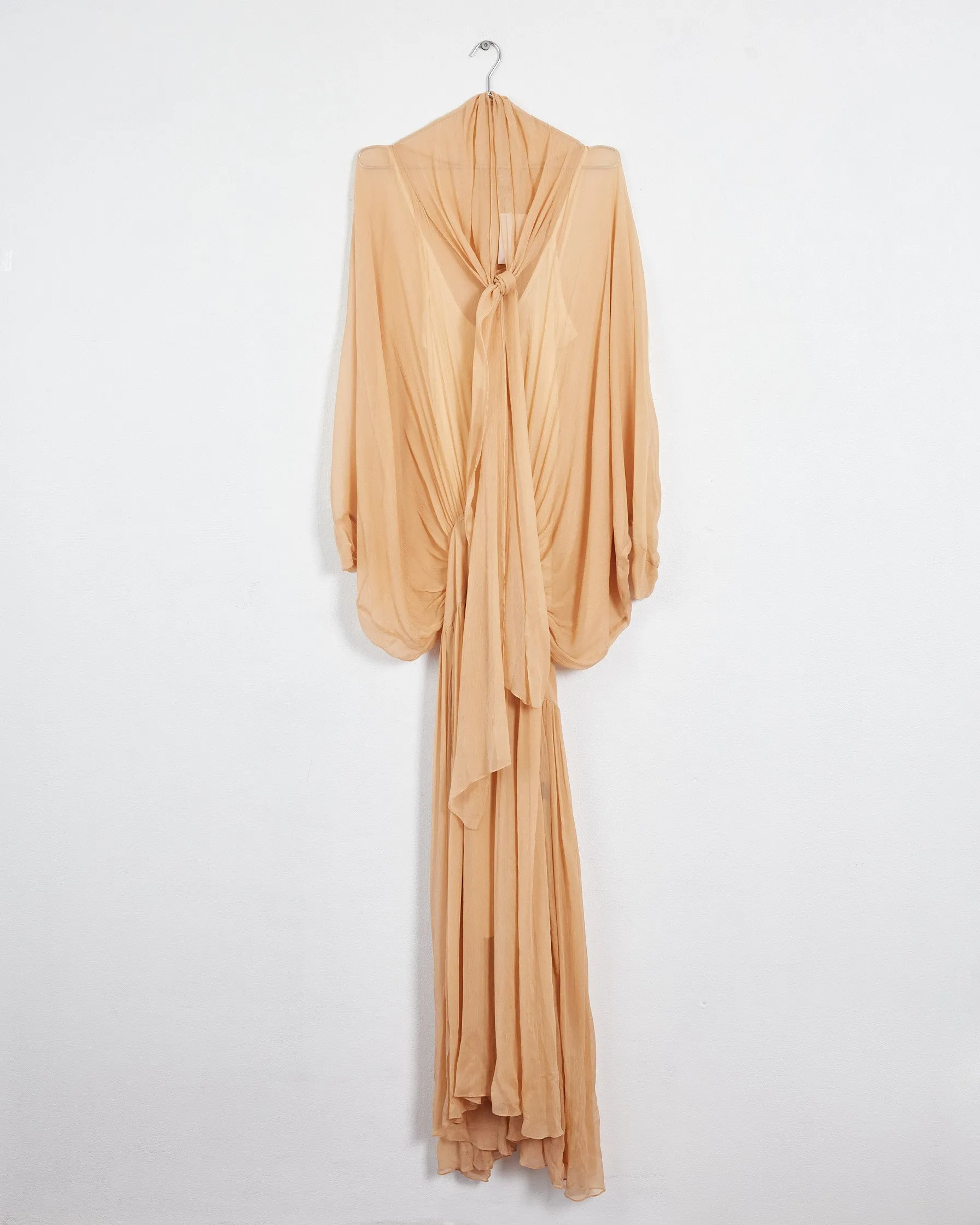 Albus Lumen 'lucia' maxi dress, beige, 10