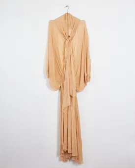 Albus Lumen 'lucia' maxi dress, beige, 10