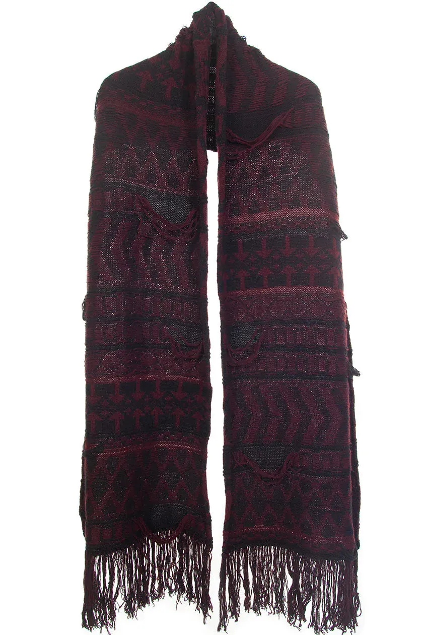 Alpaca-blend Scarf