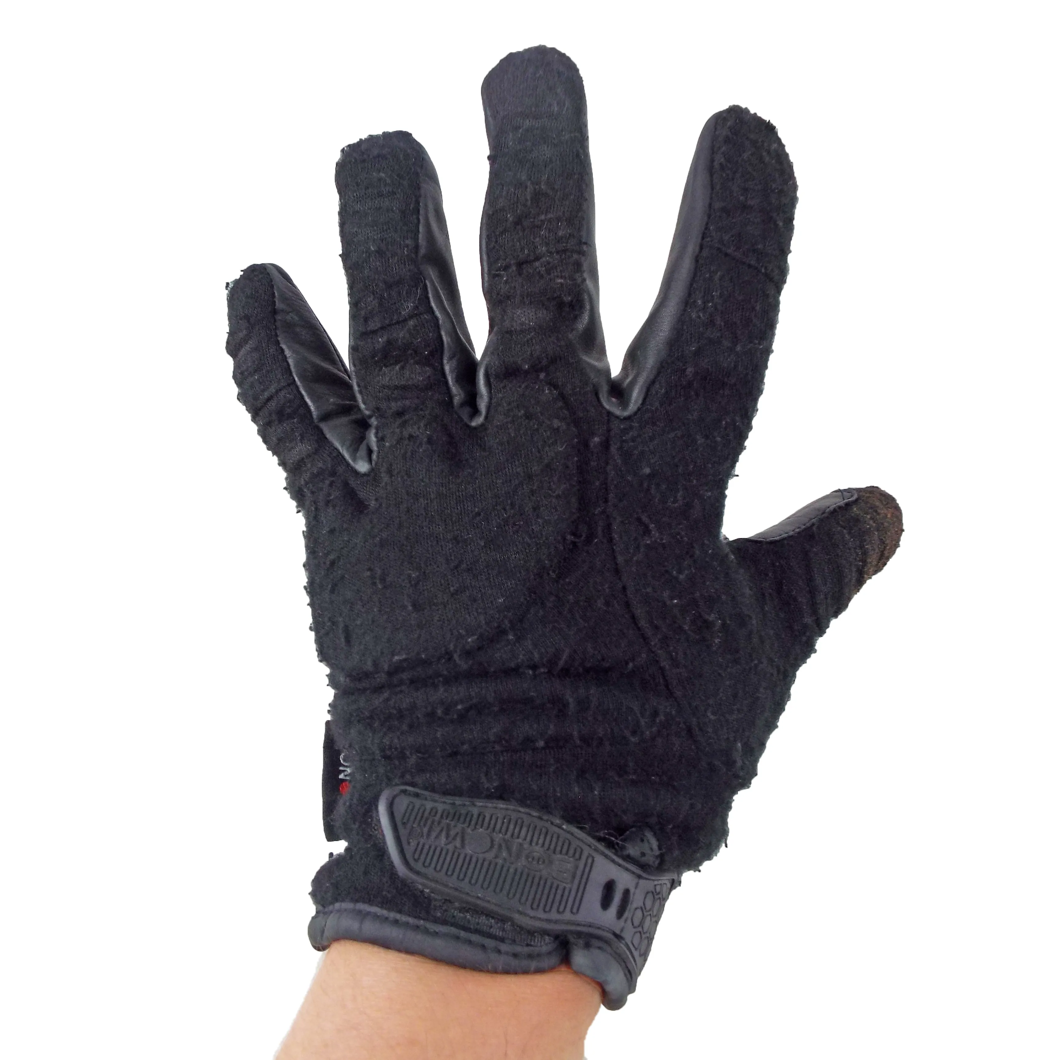 Austrian/German Police - Waterproof 'Anti-Cut' Leather Gloves - Grade 1