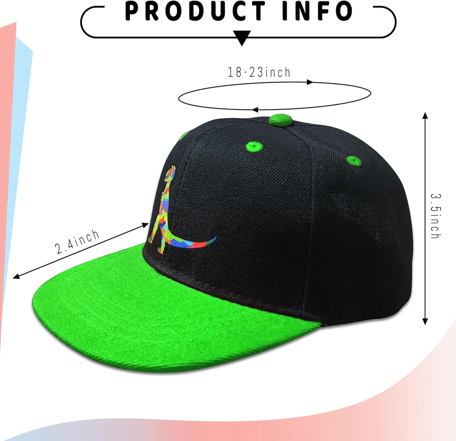 Baseball Caps for Kid Boy and Girls,Snapback Truckers Hats Toddler Girls Cap Adjustable,Fashion Sun hat Fits Baby