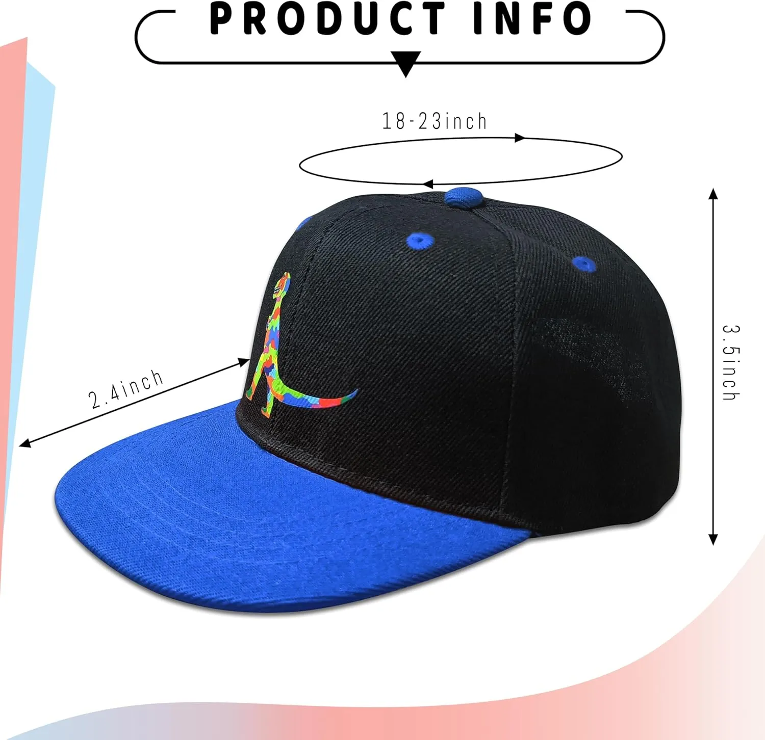 Baseball Caps for Kid Boy and Girls,Snapback Truckers Hats Toddler Girls Cap Adjustable,Fashion Sun hat Fits Baby