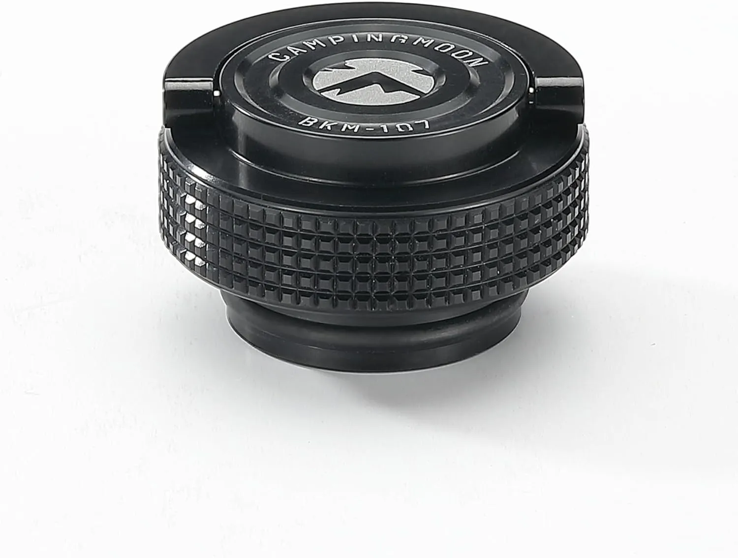 CAMPINGMOON Cap Lid for Camping Gas Fuel Standard Canister with EN417 Lindal Valve Cassette Gas Can Black BKM-107