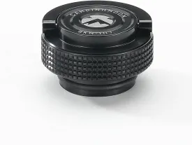 CAMPINGMOON Cap Lid for Camping Gas Fuel Standard Canister with EN417 Lindal Valve Cassette Gas Can Black BKM-107