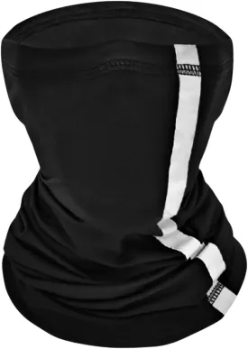 CORIRESHA Men Reflective Neck Gaiter Visibility Safety Dust Sun Protection Face Mask for Construction Workers