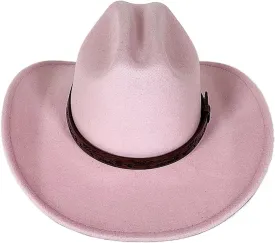 Cowboy Hat Men Western Cowboy Hat for Gentleman Lady Cowgirl Jazz Hat Wide Brim Felt Fedora Hat Sombrero Hombre