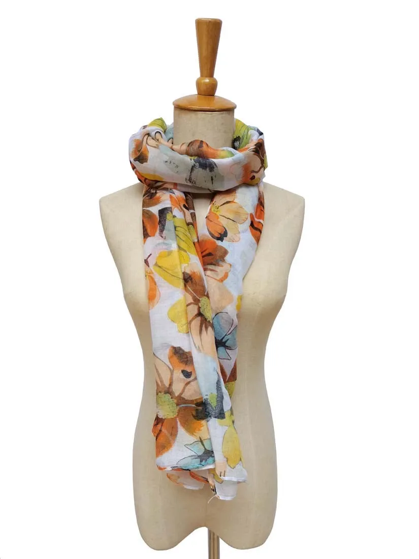 Floral Scarf (Only Green Left!)