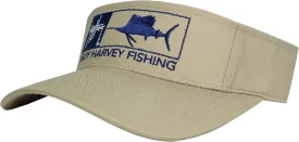 Guy Harvey Mens Embroidered Sail Performance Visor