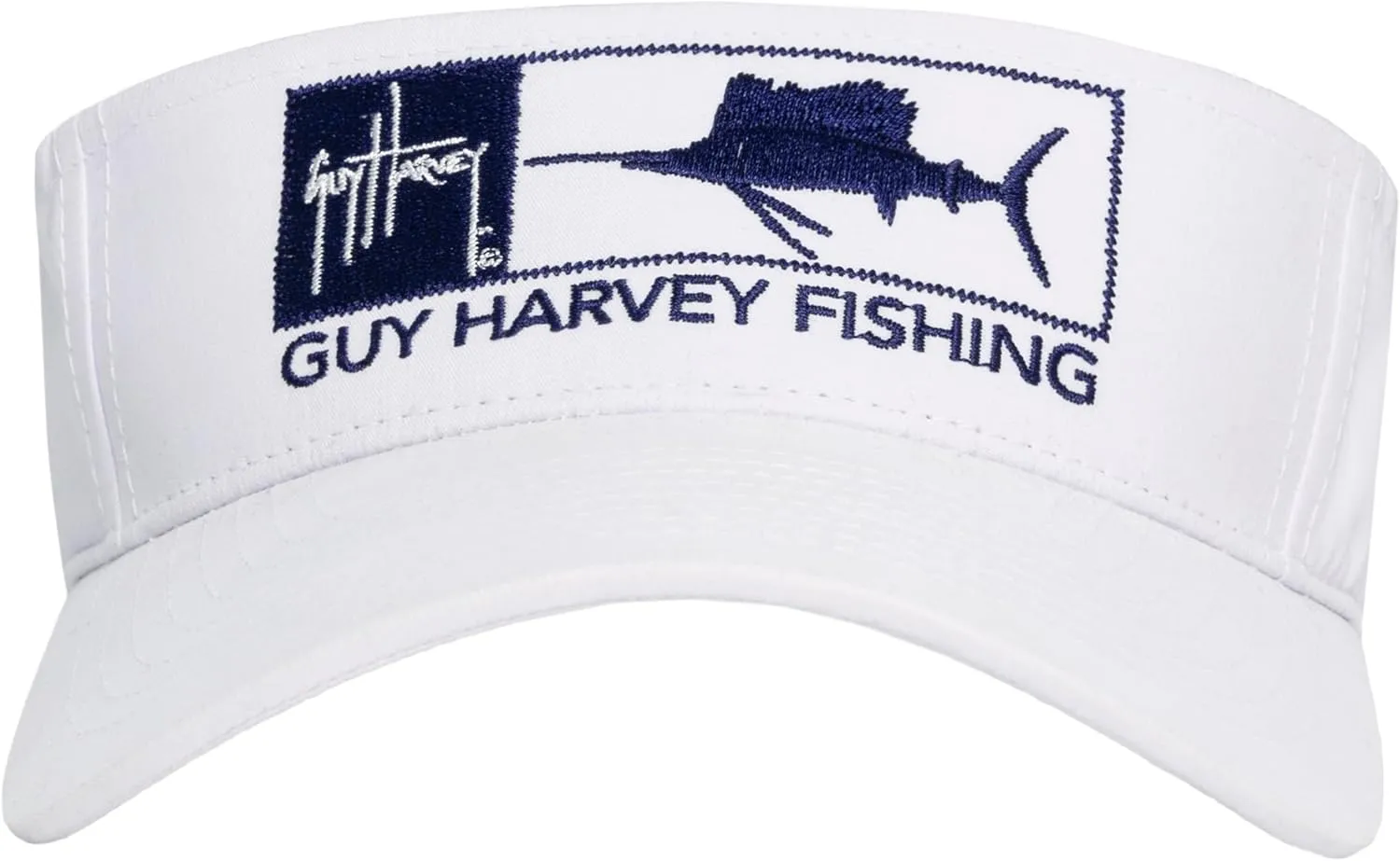 Guy Harvey Mens Embroidered Sail Performance Visor