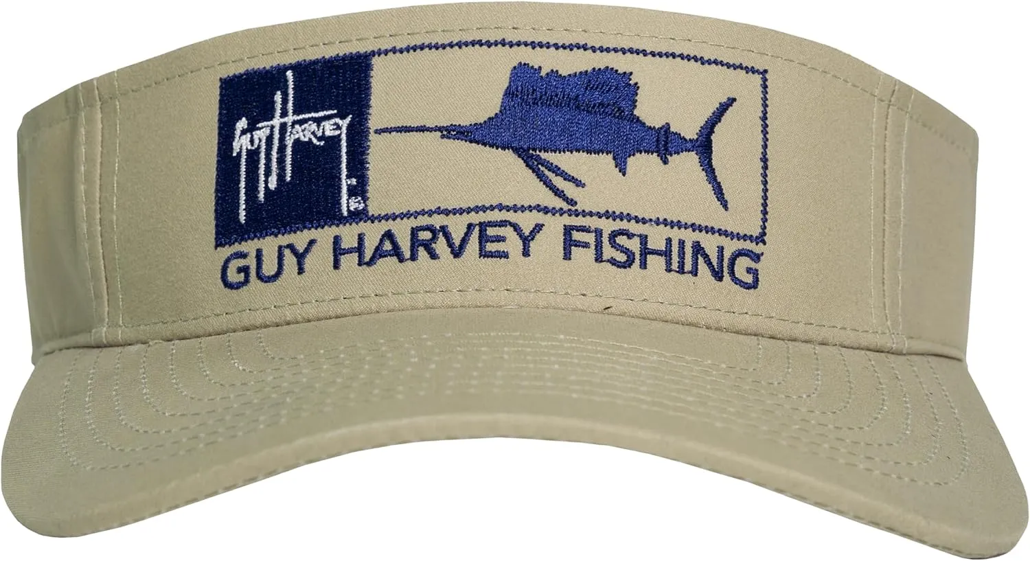 Guy Harvey Mens Embroidered Sail Performance Visor