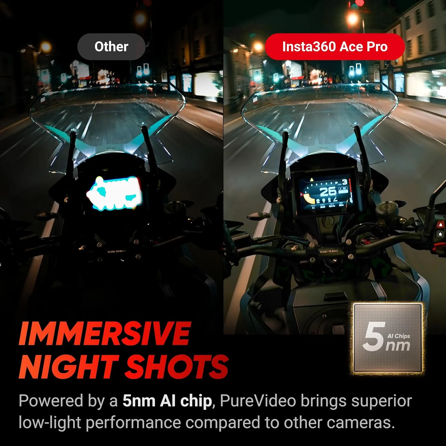 Insta360 Ace Pro Travel Bundle - Waterproof Action Camera Co-Engineered with Leica, Flagship 1/1.3" Sensor and AI Noise Reduction for Unbeatable Image Quality, 4K120fps, 2.4" Flip Screen