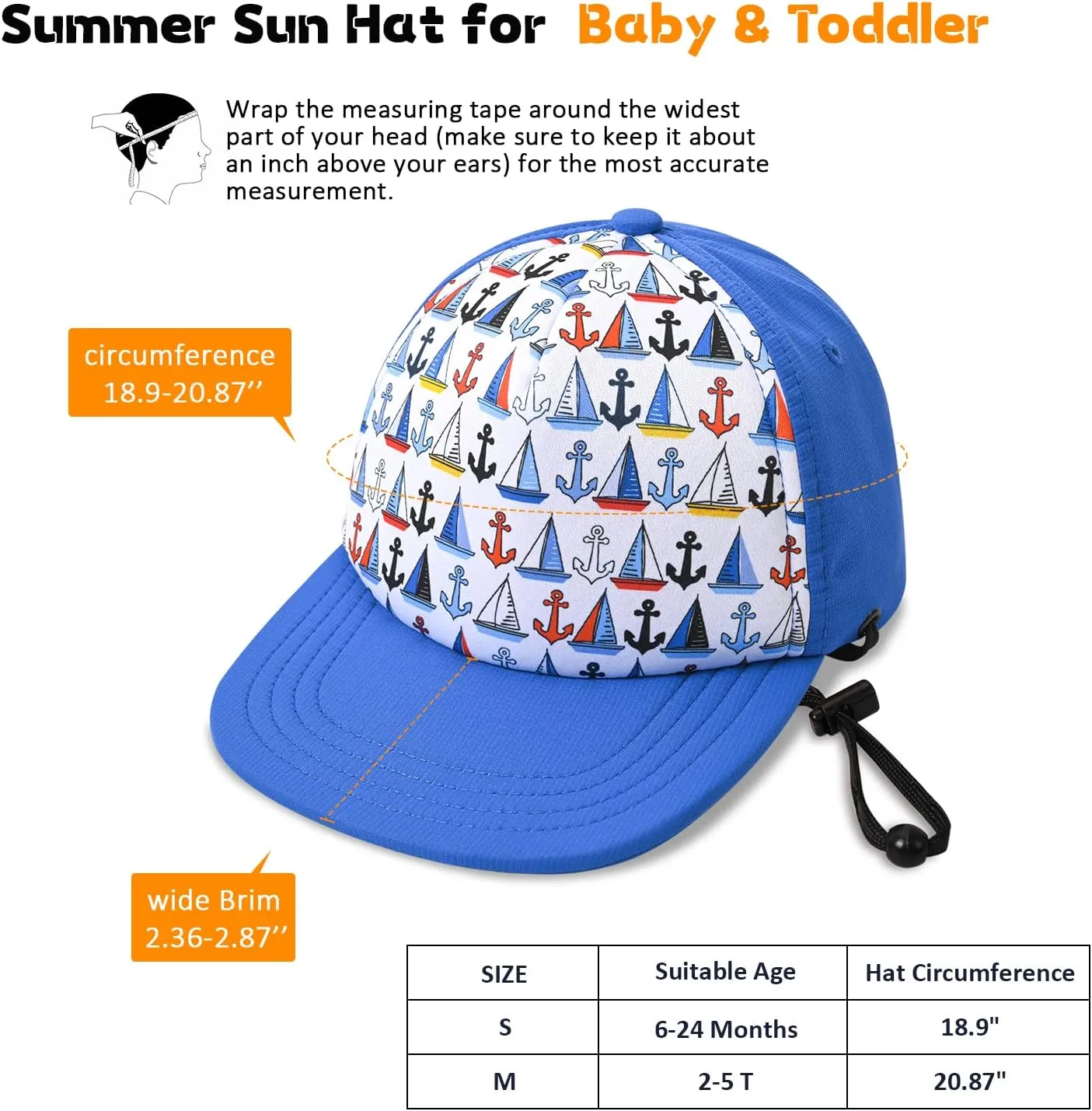 Kids Baseball Hat Visor, Toddler Boy Girl Sun Protection Hat Cotton Hats,Sun Hat for Baby Little Girls Boys Children
