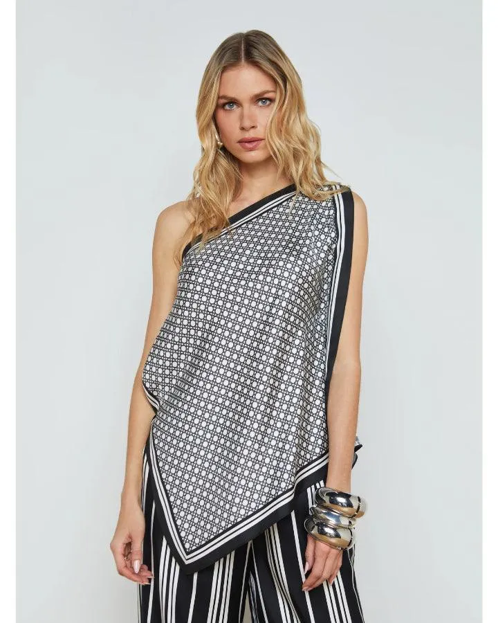 L'Agence Oskar Scarf Top
