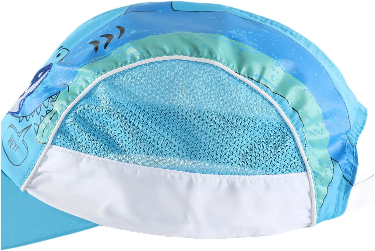 LLmoway Breathable Kids Sun Protection Ball Cap Quick Dry UPF50 Lightweight Mesh Sports Hats for Boys Summer Running Beach