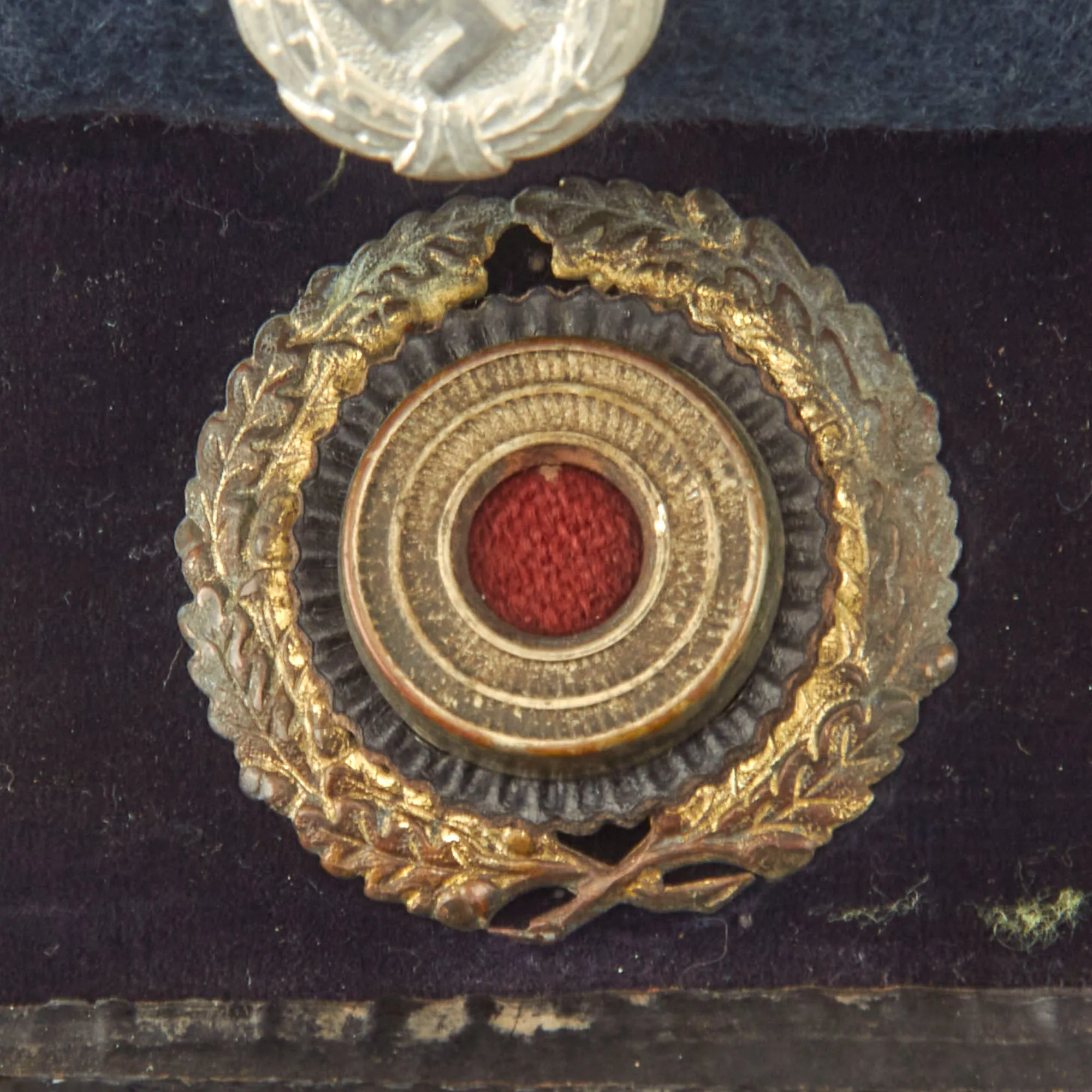 Original German WWII 1935 Reichspost Imperial Mail 1935 Dated Postschaffner Schirmmütze Visor Cap by Clemens Wagner - Size 55 ½