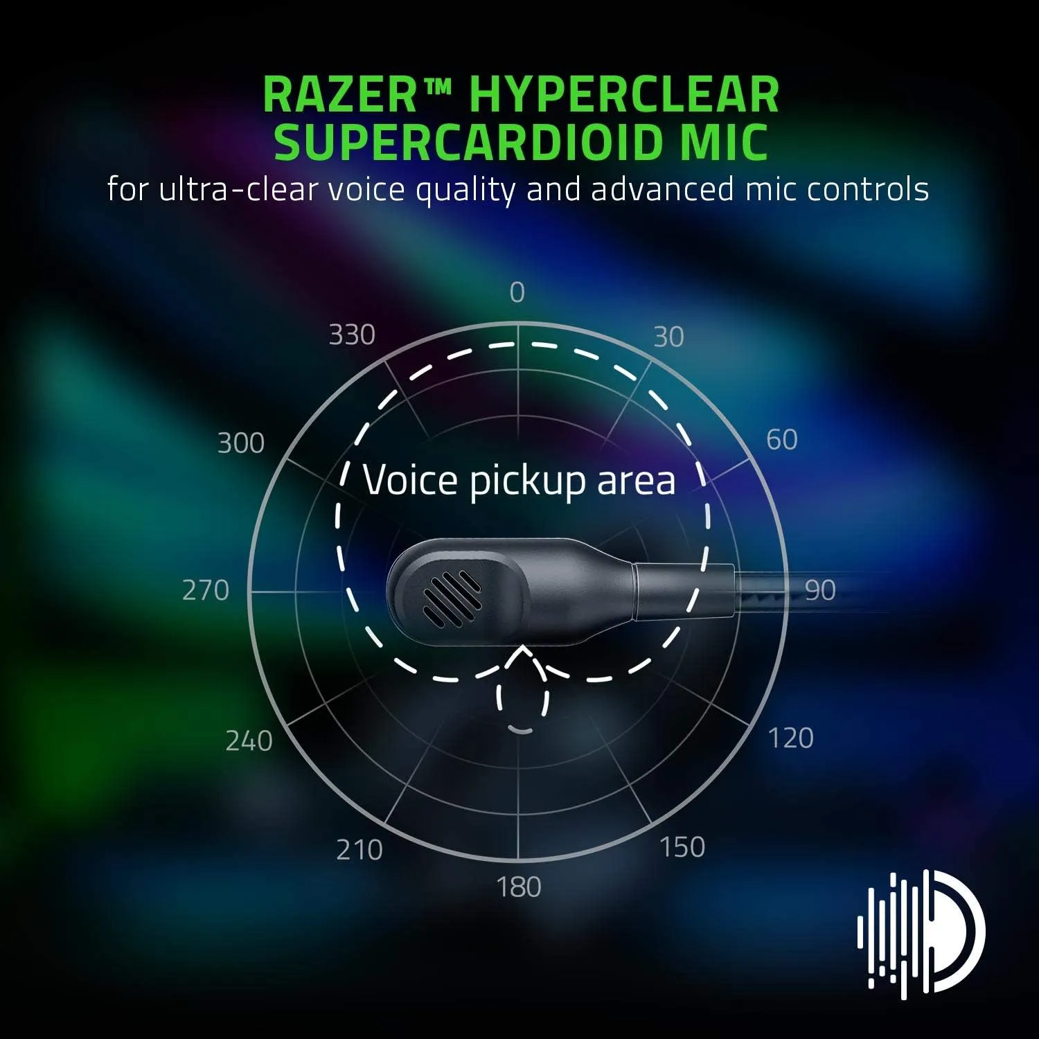 Razer BlackShark V2 Pro Wireless Gaming Headset: THX 7.1 Spatial Surround Sound - 50mm Drivers - Detachable Mic - for PC, PS5, PS4, Switch, Black