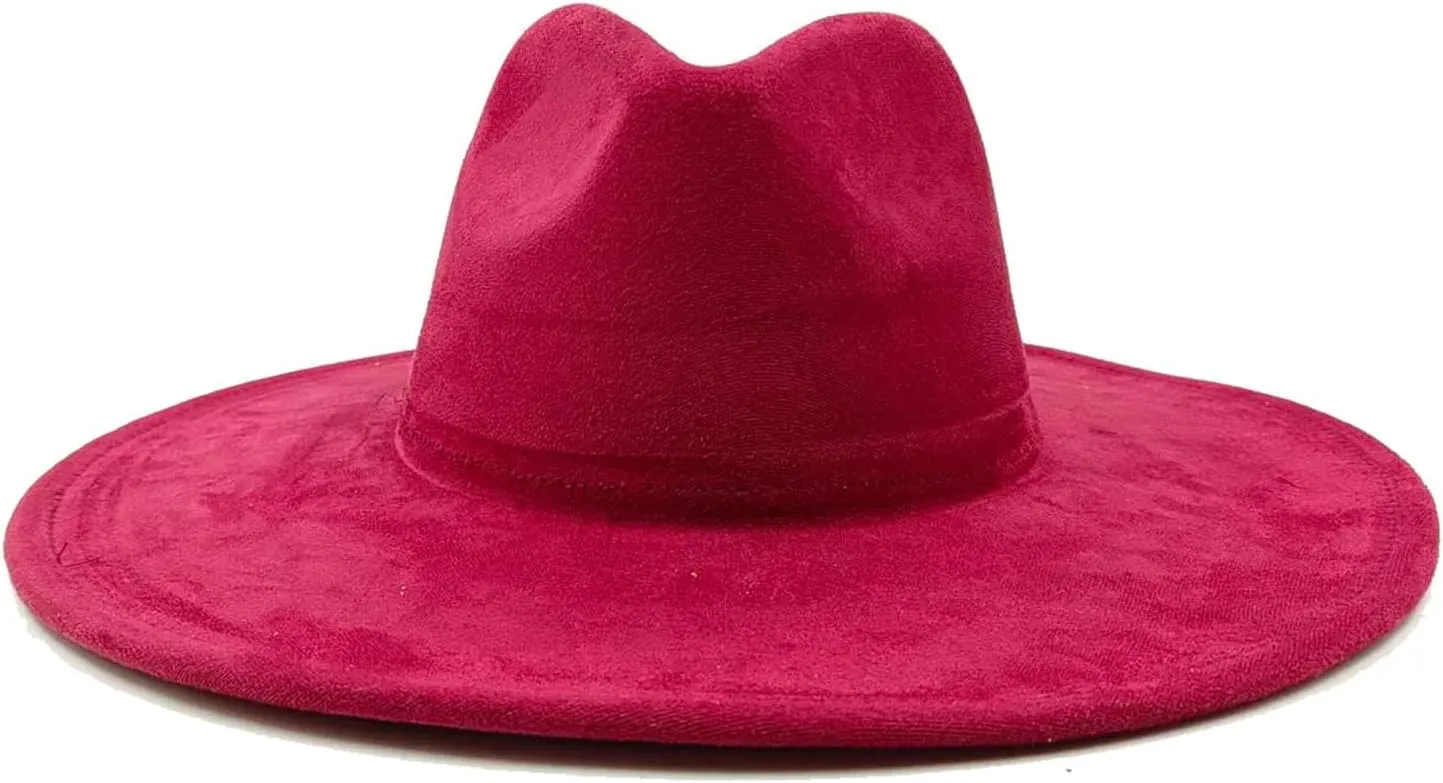 Seasons Hat Brim Imitation Wide Brim Jazz Fedora Women's Sombrero
