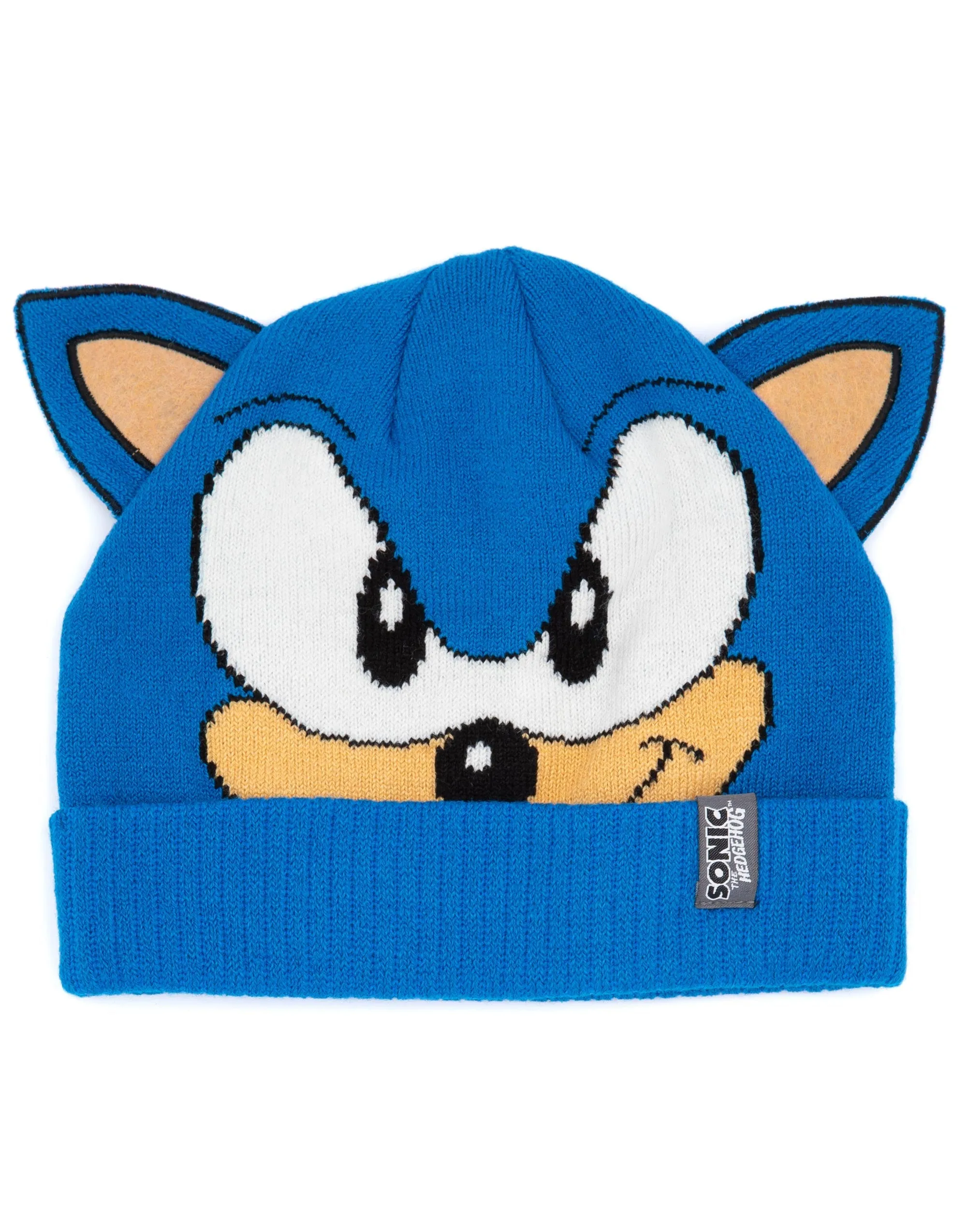 Sonic The Hedgehog Boys Knitted Hat and Glove Set