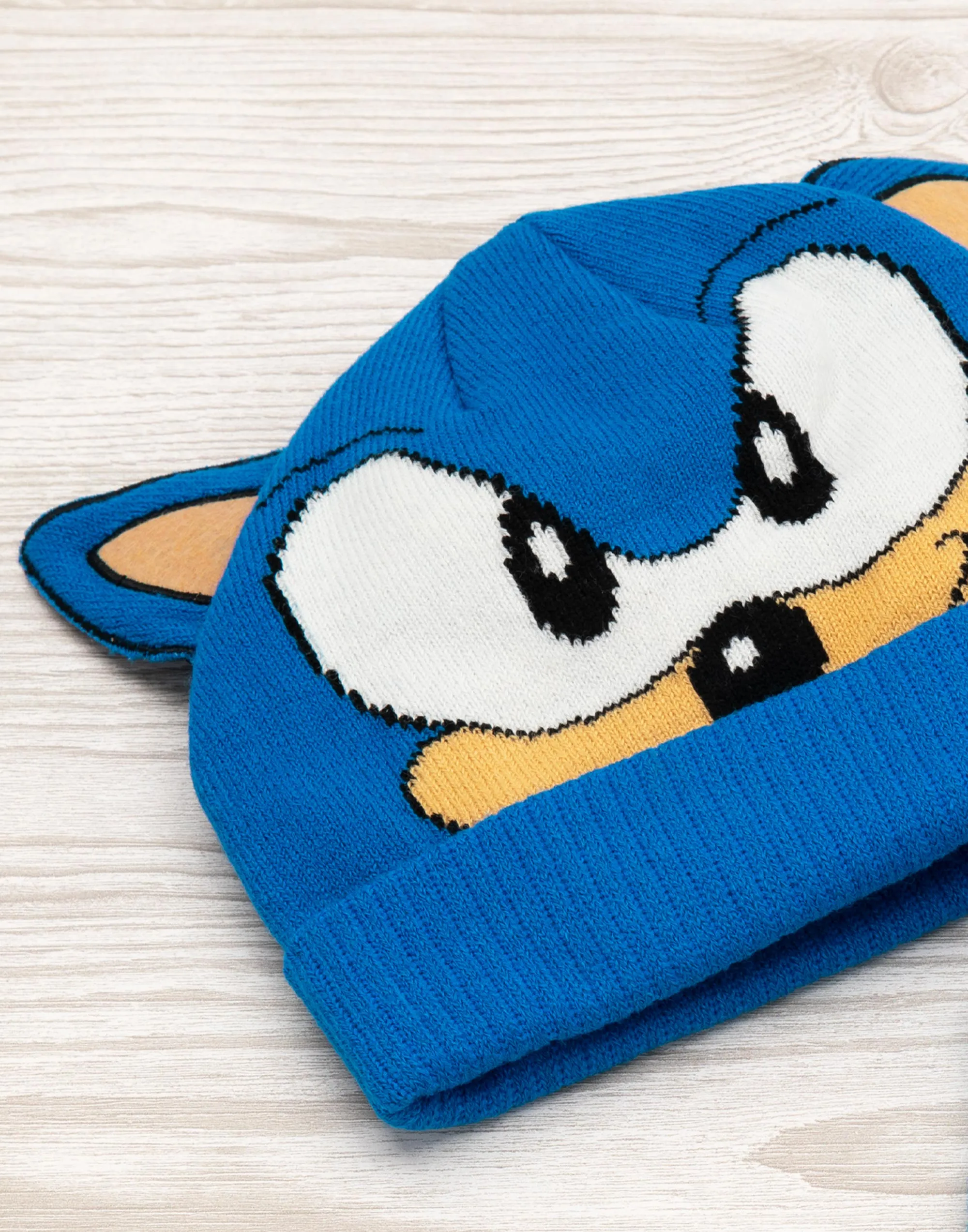 Sonic The Hedgehog Boys Knitted Hat and Glove Set