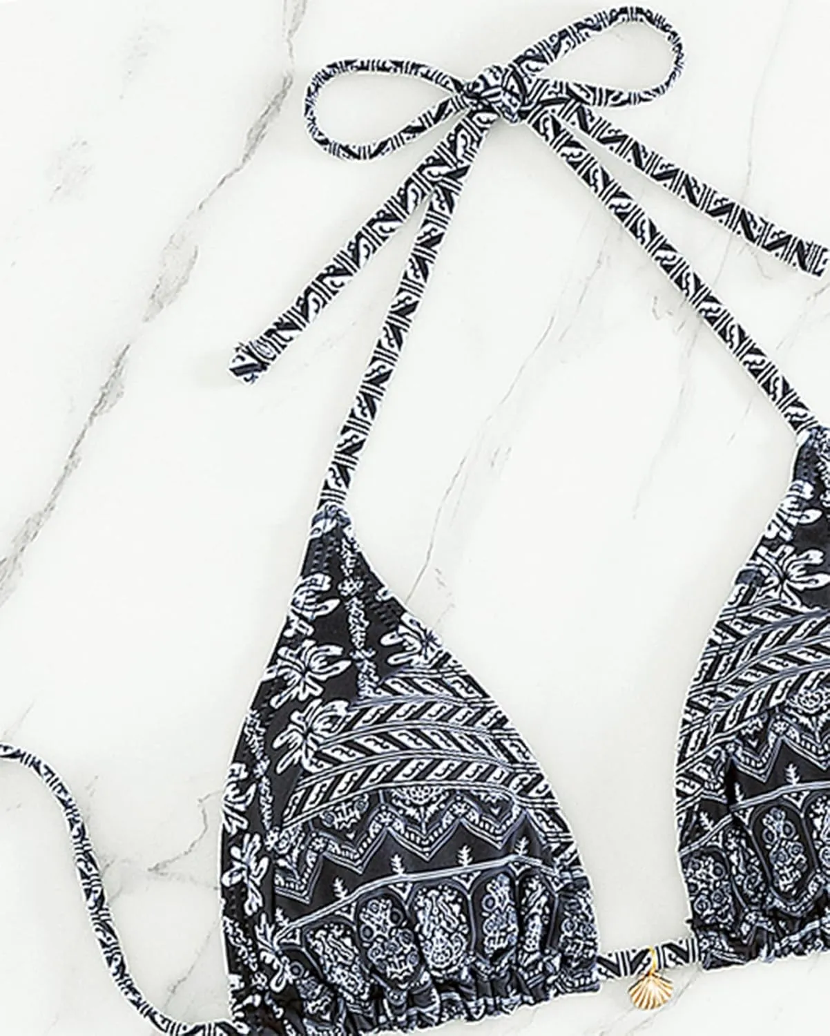 Women's Floral Printed Bikini Sets Boho Geometric Summer Swimsuit Bathing Suit