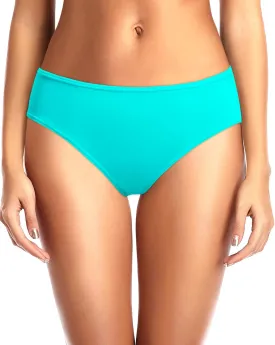 Zmart Women Standard Strappy Bikini Bottoms Full Coverage Bathing Suit Cutout Swim Low Rise Swimsuit Bottom